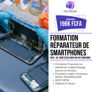 formation reparation smartphone affrique en école